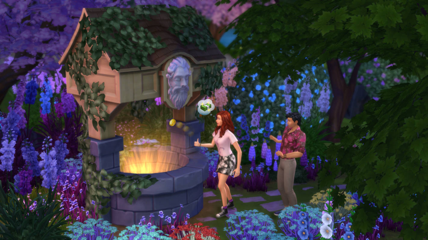 Каталог «Романтический сад» для The Sims 4 можно получить бесплатно