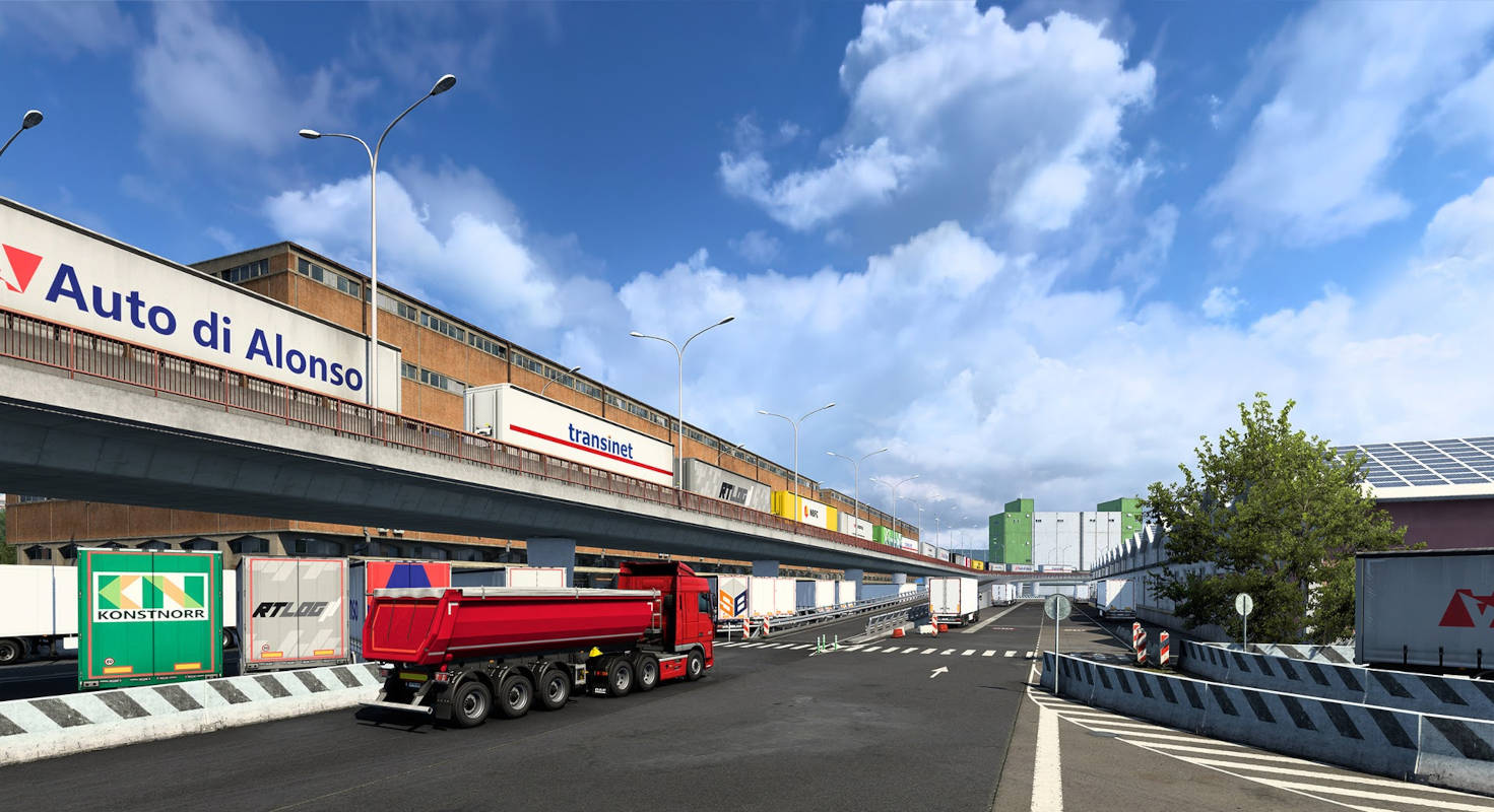 Euro Truck Simulator 2 – патч 1.48.5 открыл для нас город Триест