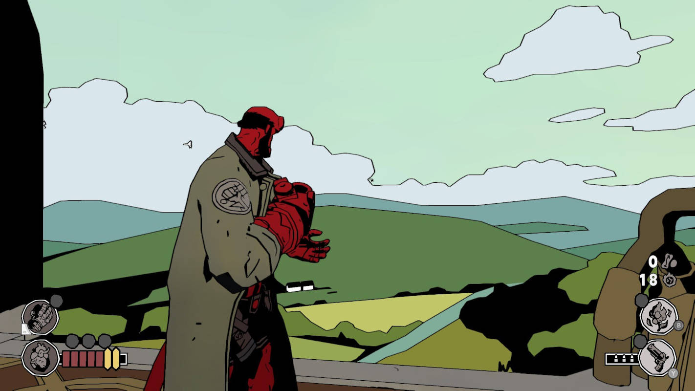 Вышел Hellboy Web of Wyrd – рогалик про комиксного супергероя