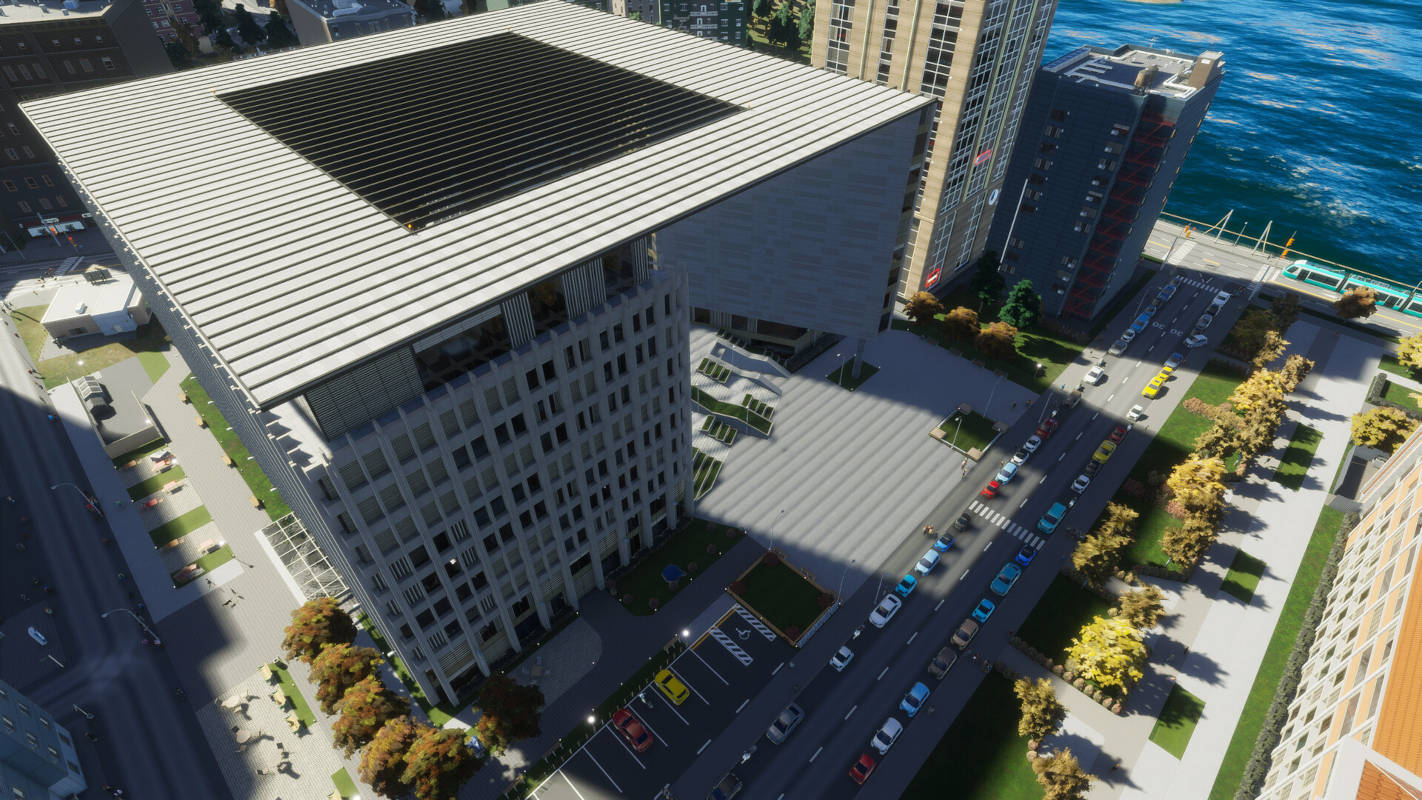 Cities: Skylines 2 получил DLC Urban Promenades и Modern Architecture