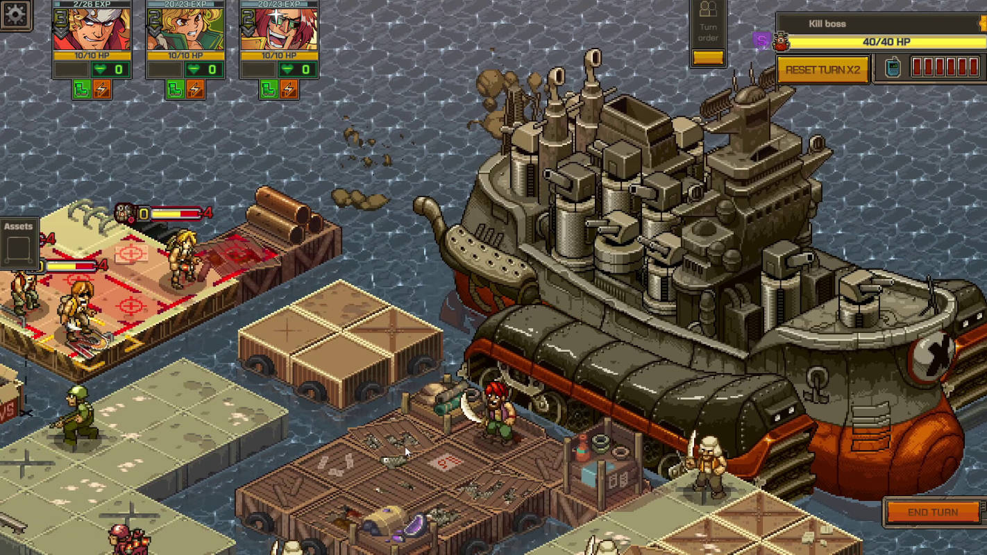 Тактическая ролевая игра Metal Slug Tactics выйдет 5 ноября