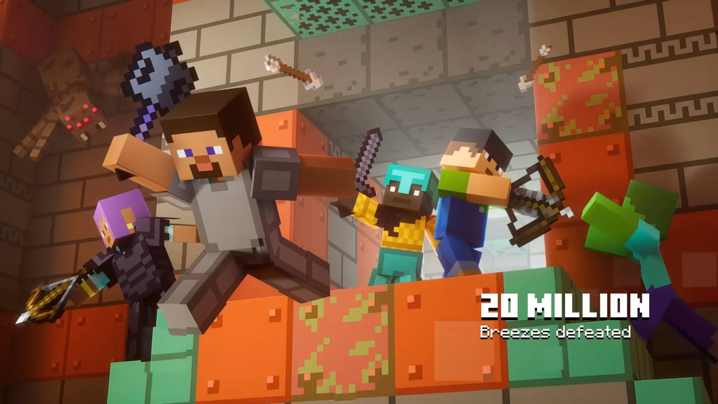 В 2024 году игроки в Minecraft посетили 85 миллиардов биомов