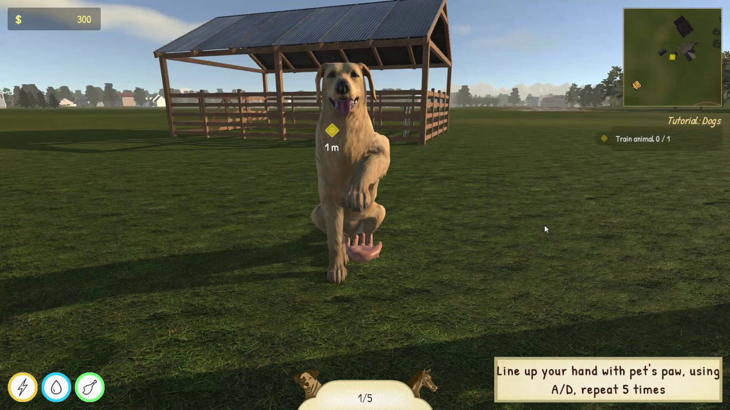 Симулятор дрессировщика животных Animal Trainer Simulator уже вышел