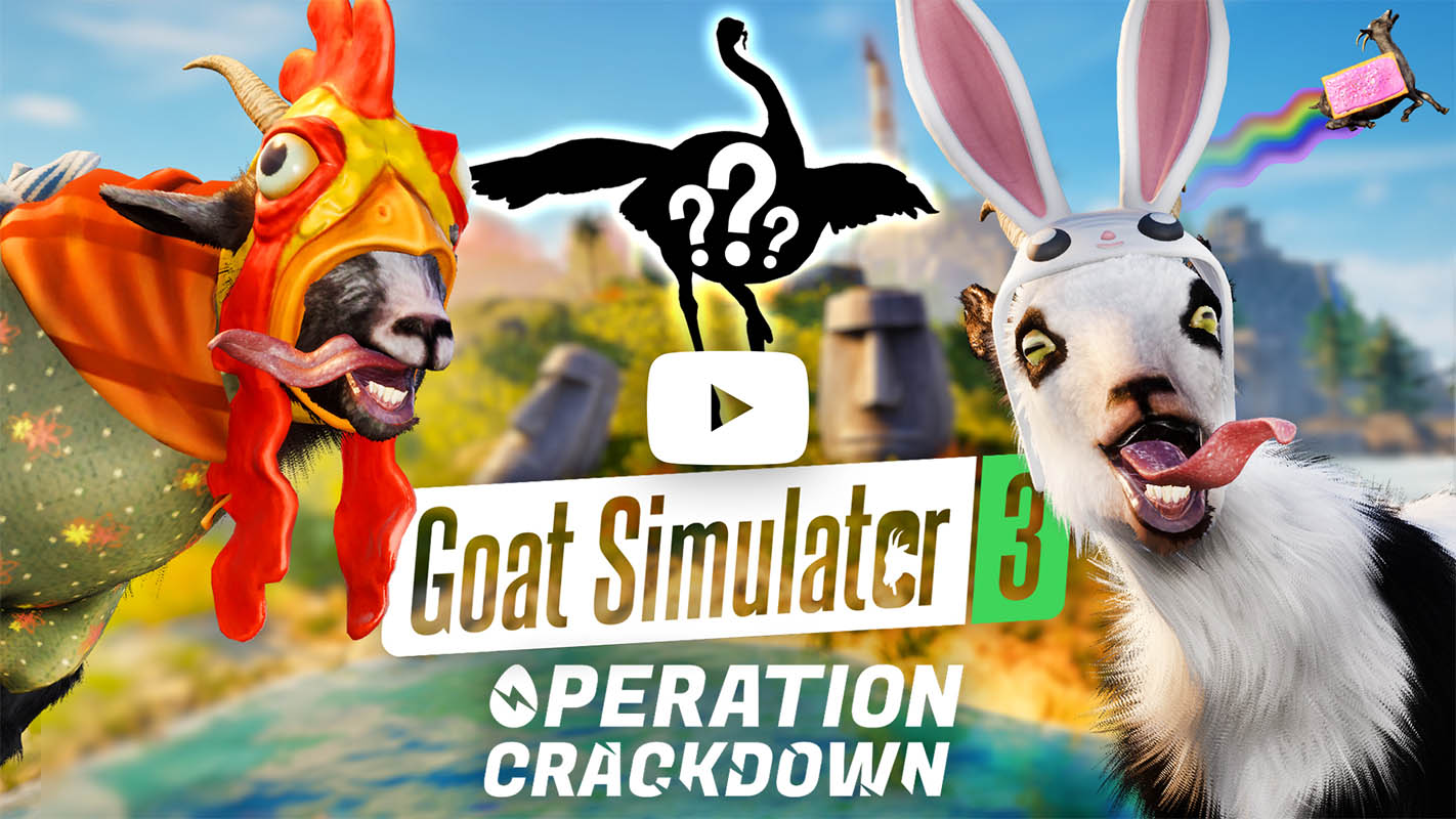 Для Goat Simulator 3 вышло пасхальное обновление 1.0.2.0