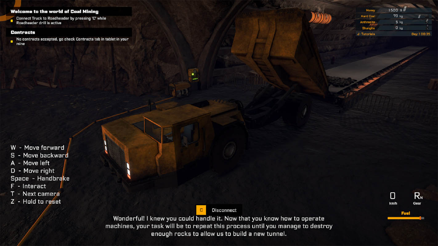 Coal Mining Simulator – вышел симулятор шахтера и добычи угля