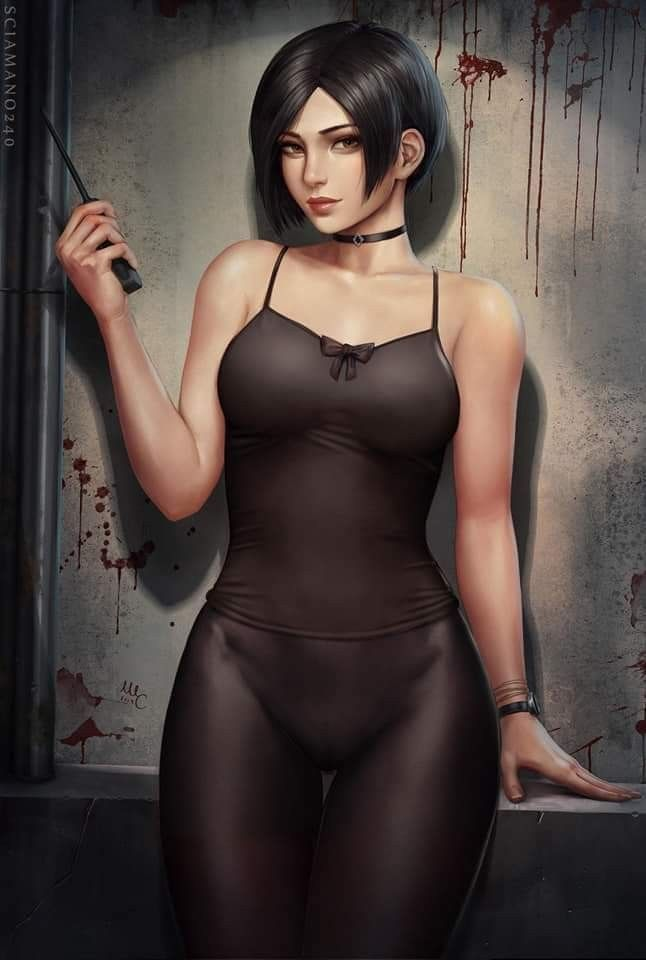 Пятничный арт на Аду Вонг из Resident Evil