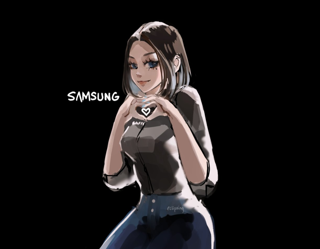 Пятничный арт на ассистентку Сэм — Samsung Sam, Samsung Girl, анимешная помощница