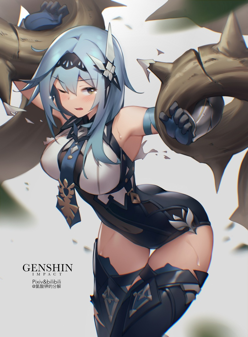Пятничный арт на Эолу из Genshin Impact
