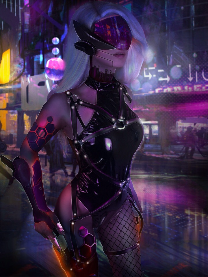 Правильный косплей по Cyberpunk 2077 — новые образы 