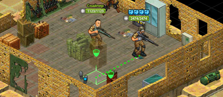 браузерная онлайн игра Soldiers of Fortune