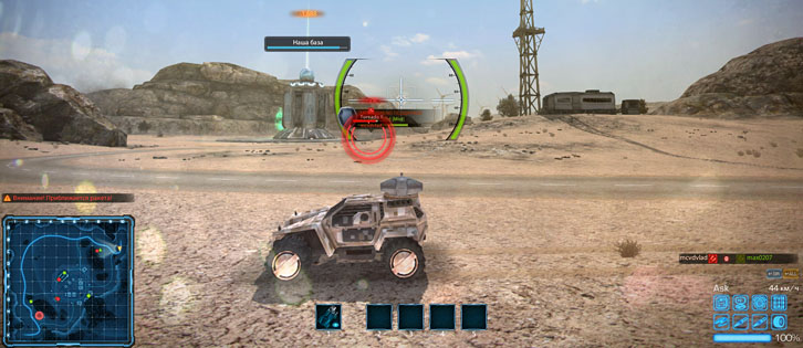 браузерная 3D онлайн игра Стальные Войны