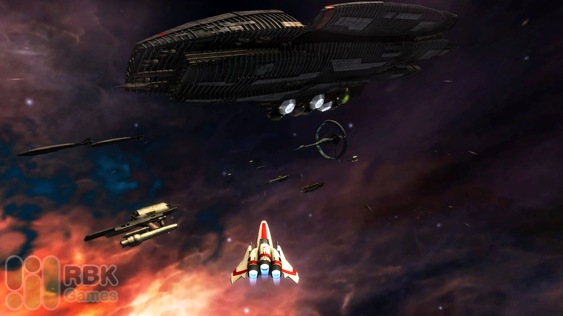 Осваиваем управление истребителем и любуемся пейзажами в Battlestar Galactica Online