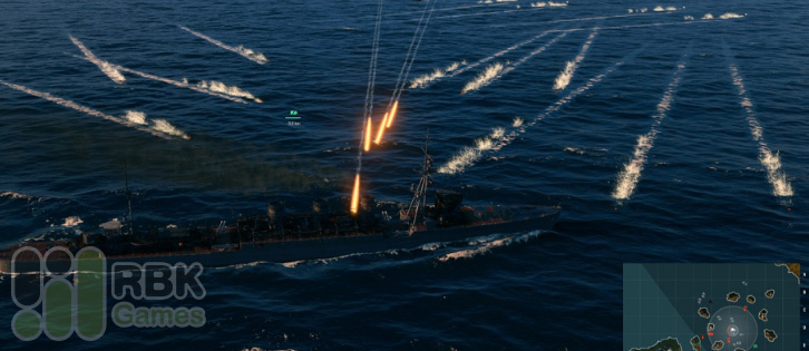 Как запустить торпеду в World of Warships?