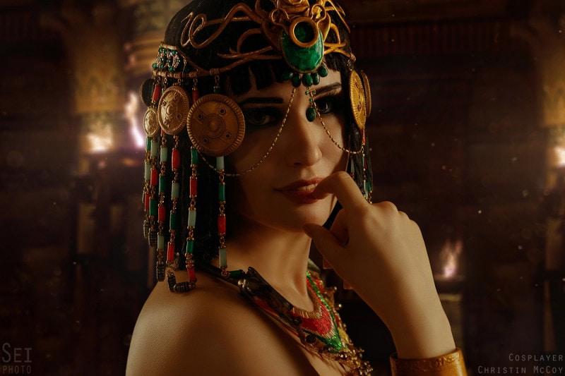 Косплей на Клеопатру из Assassin's Creed — подборка фотографий