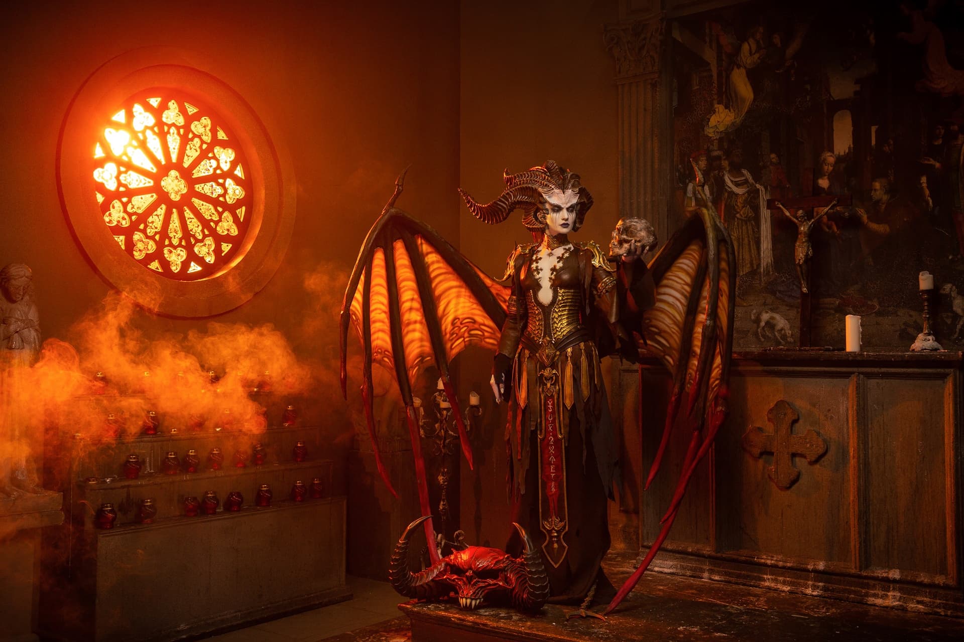 Косплей на Лилит из Diablo IV — лучшие фотографии