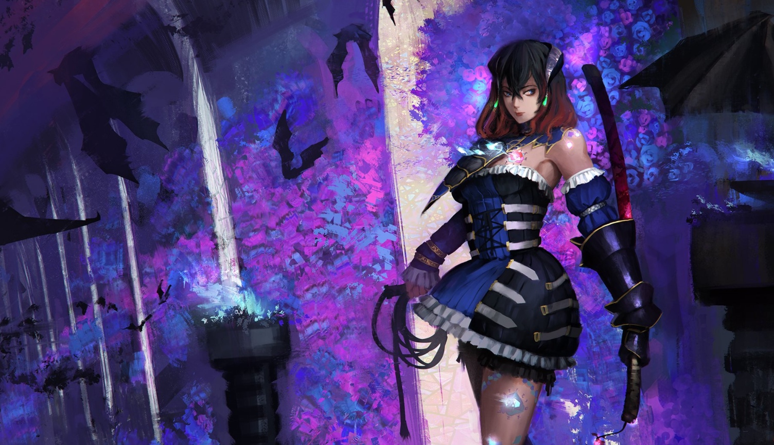 Bloodstained ritual of the night прически 5