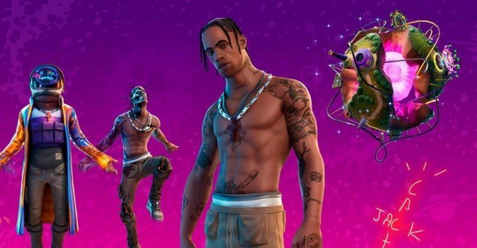 Концерт Трэвиса Скотта в Fortnite смотрели 12 миллионов игроков