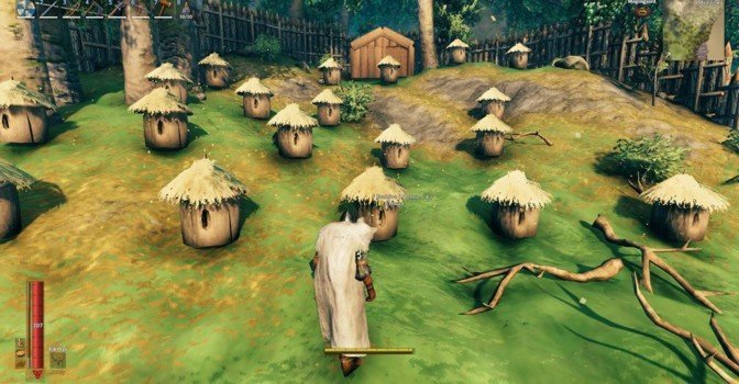 Как в Valheim построить улей и добывать мед