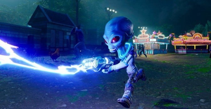 В новом трейлере Destroy all Humans! показали инопланетное оружие