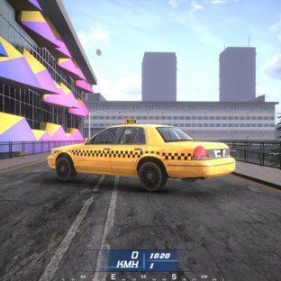 Скриншот Taxi Simulator in City