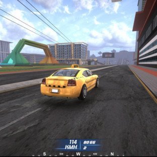 Скриншот Taxi Simulator in City