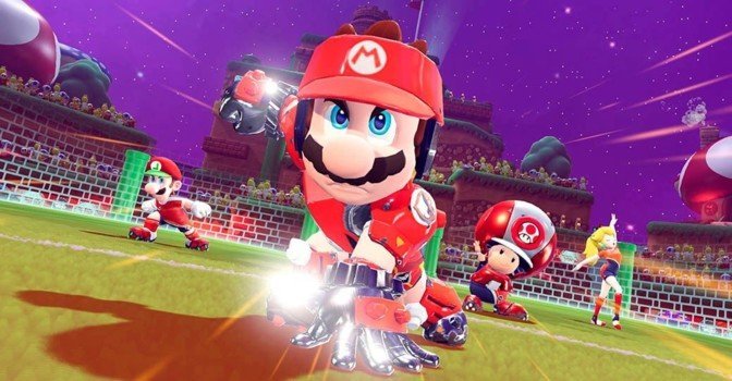 В июне выйдет симулятор футбола Mario Strikers: Battle League