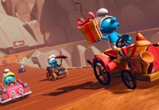 Зимой выйдет аркадная гонка про смурфиков Smurfs Kart