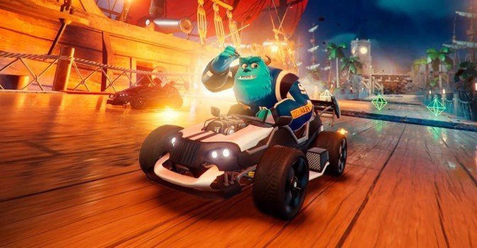 В превью гонки Disney Speedstorm показали новую порцию геймплея