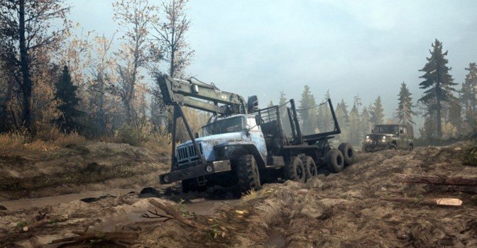 MudRunner можно забрать бесплатно в Epic Games Store