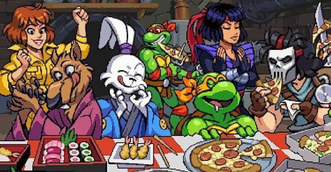 Для TMNT: Shredder's Revenge выпустили DLC Dimension Shellshock