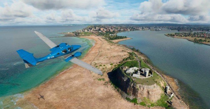 В Microsoft Flight Simulator будет реалистичная аэродинамика