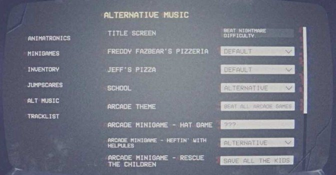 Вся музыка в FNAF Into the Pit — как открыть все треки