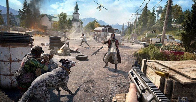 Лучшее оружие в Far Cry 5 — от пистолета до пулемета