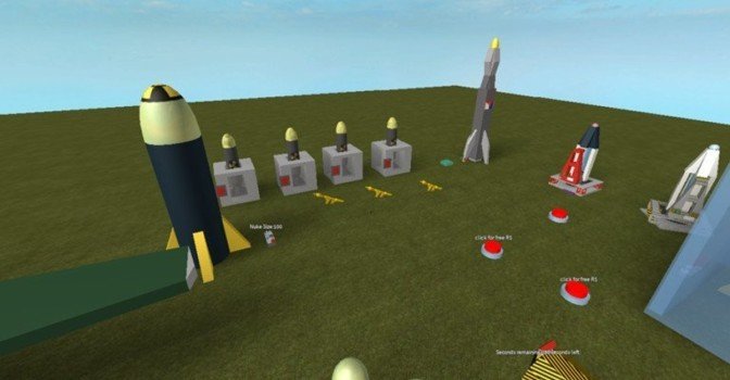 Коды для Roblox Nuke Simulator на январь 2023 года