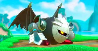 Тёмный Мета Рыцарь покорит Kirby Star Allies