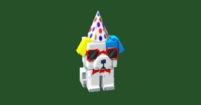 Что делает Праздничный щенок в Вырасти Сад Гров э Гарден