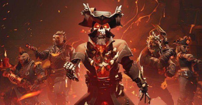 Куклы в Sea of ​​Thieves: Return of the Damned Adventure