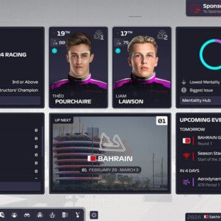 Скриншот F1 Manager 2024