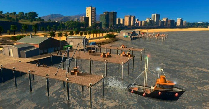 Для Cities: Skylines анонсировали DLC Sunset Harbor