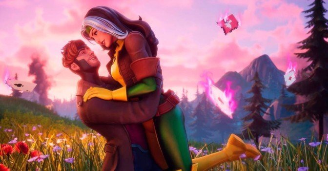 В игре Fortnite появились Шельма и Гамбит из «Людей Икс»