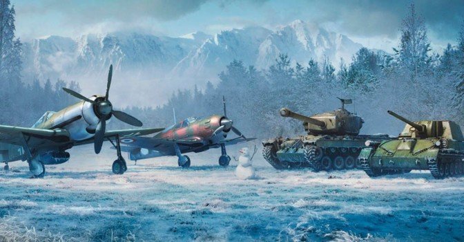В War Thunder началось «Новогоднее приключение»