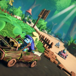 Скриншот Smurfs Kart