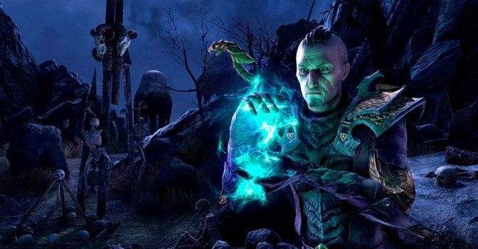 Вышел трейлер The Elder Scrolls Online, посвященный некроманту