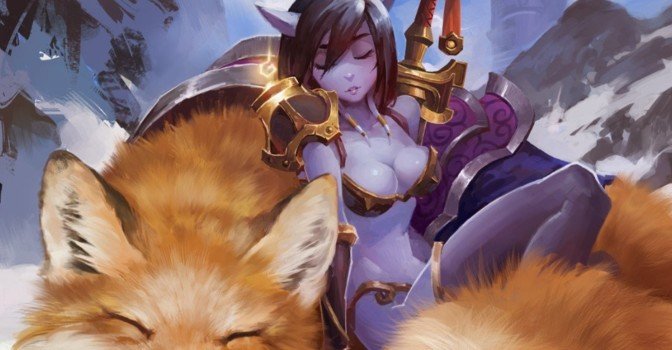 Пятничный арт на дренеек из World of Warcraft