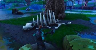 Динозавры появляются в Fortnite прямо из воздуха