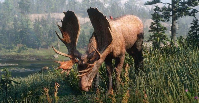 Найдите всех легендарных зверей в Red Dead Redemption 2