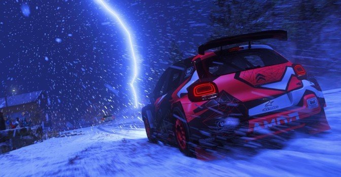 В DiRT 5 стал доступен новогодний контент