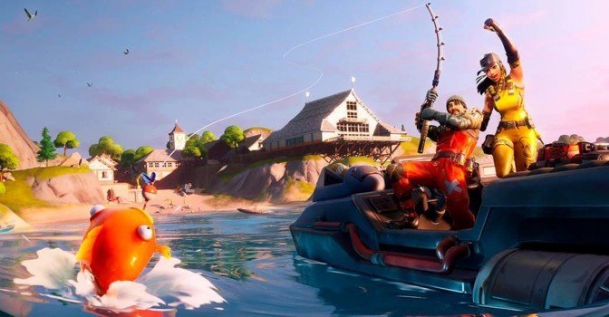 В Fortnite пройдет «Безумная рыбалка»