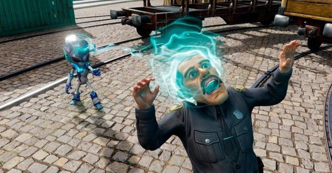 Опубликованы 12 минут геймплея Destroy all Humans!