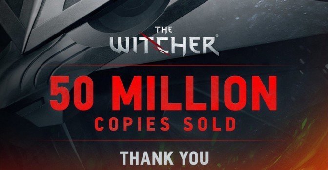 Продажи The Witcher достигли отметки в 50 миллионов